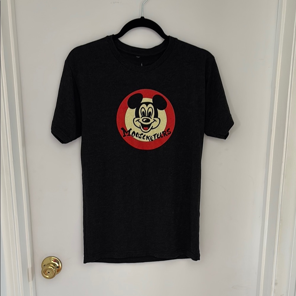 Disney Black Mouseketeers Short Sleeve Tee